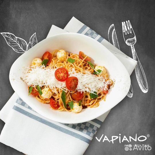 Vapiano Набор тарелок для пасты 2 шт