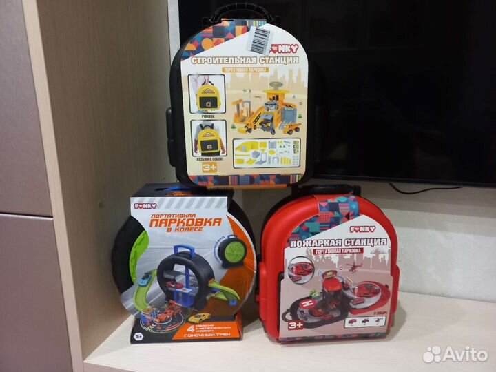Набор игровой полицейский участок. Парковка. Кейс