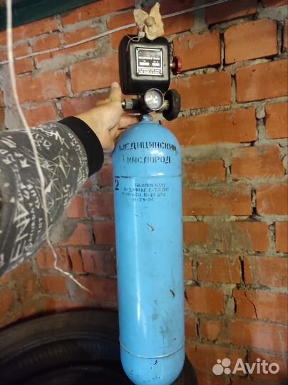 Кислородный баллон медицинский