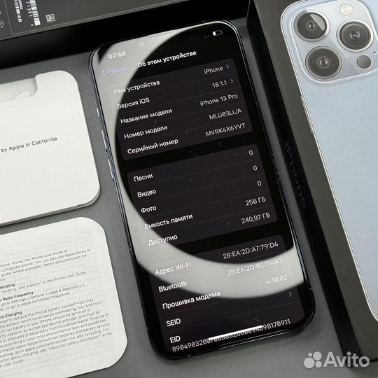 iPhone 13 Pro 256gb 86акб Отличный (sim+esim)