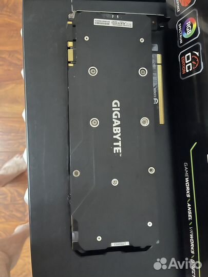 Видеокарта gtx 1070 gigabyte