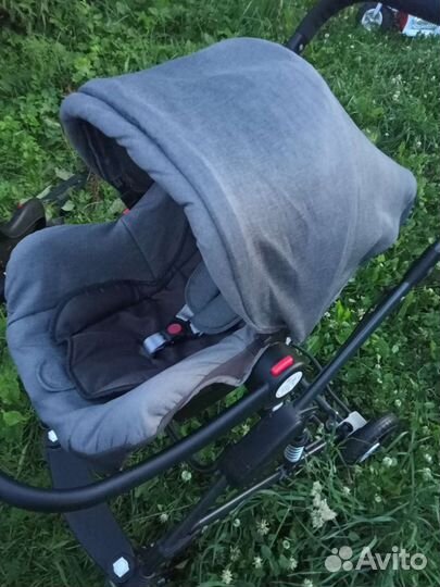 Коляска 3 в 1 Барс(люлька,прогулочная и автокресло