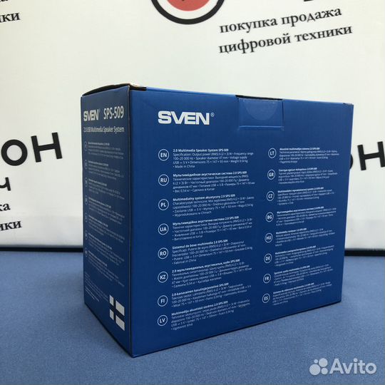 Колонки sven SPS-509 новые