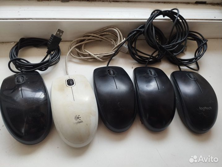 Мышь logitech B100
