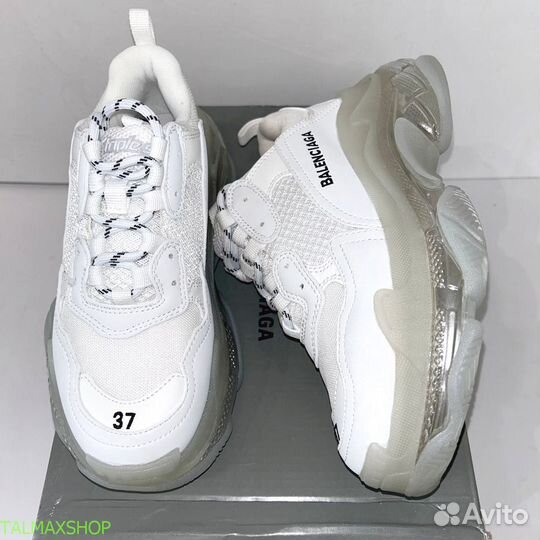 Balenciaga Trips S White