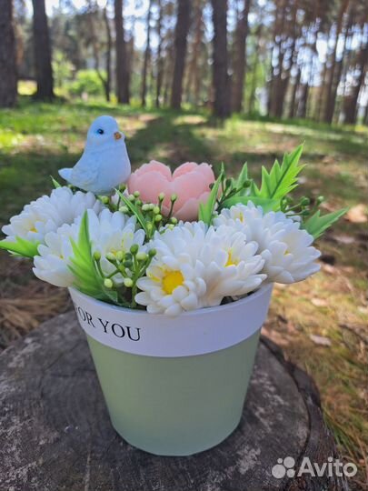 Мыло ручной работы. Букет