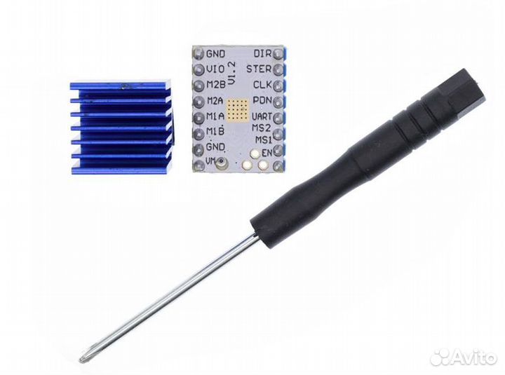 Драйвер шагового двигателя тмс2208;2209;2225;8825