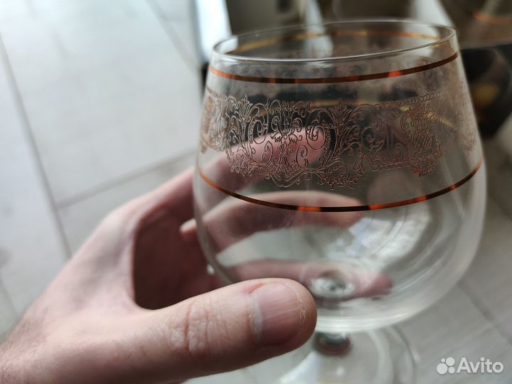 Бокалы для коньяка Rona Gala, набор 6 шт. Хрусталь