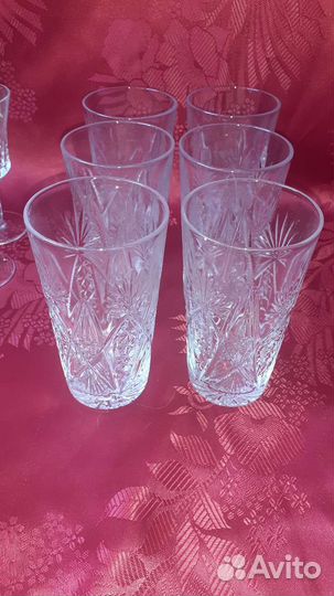 Рюмки,стаканы хрусталь СССР