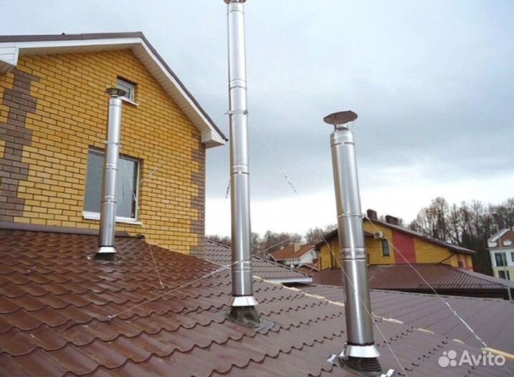 Дымоход. Сэндвич труба