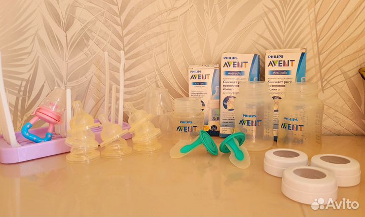 Бутылочки Philips avent с клапаном