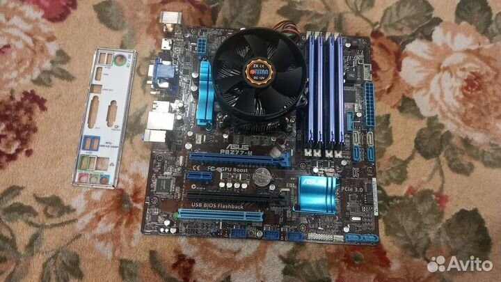 Игровая связка Core i7-3770 + asus P8Z77-M + 8GB