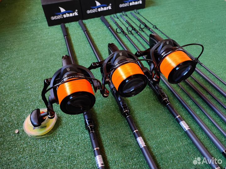 Карповый комплект для дальних дистанций 3+3