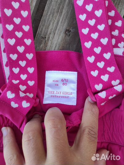 Полукомбинезон для девочки