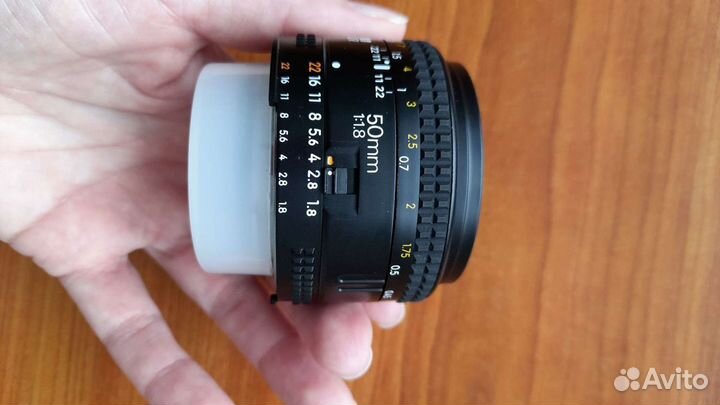 Фиксированный объектив nikkor 50mm f 1.8