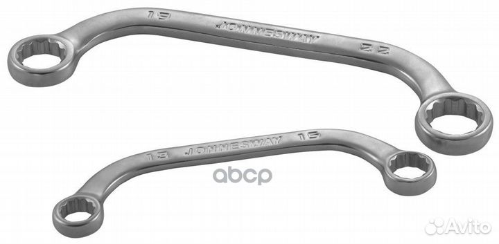 Ключ накидной изогнутый 