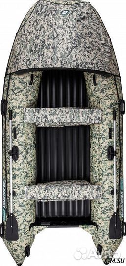 Надувная лодка gladiator E380PRO camo камуфляж