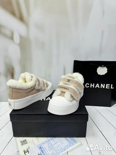 Зимние Кеды Chanel Размеры 36-40