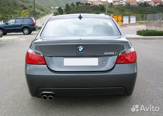 Задний бампер M-Tech для BMW 5 E60