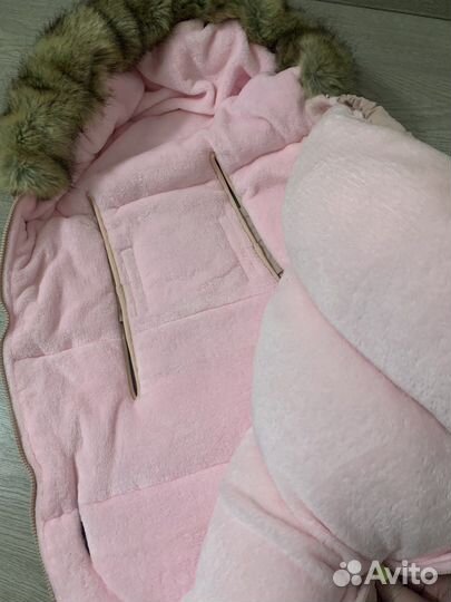 Теплый конверт в коляску