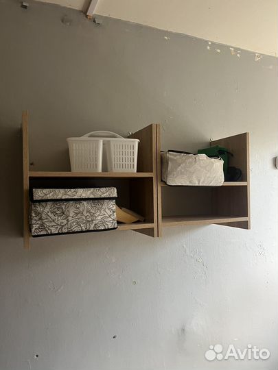 Полка настенная деревянная