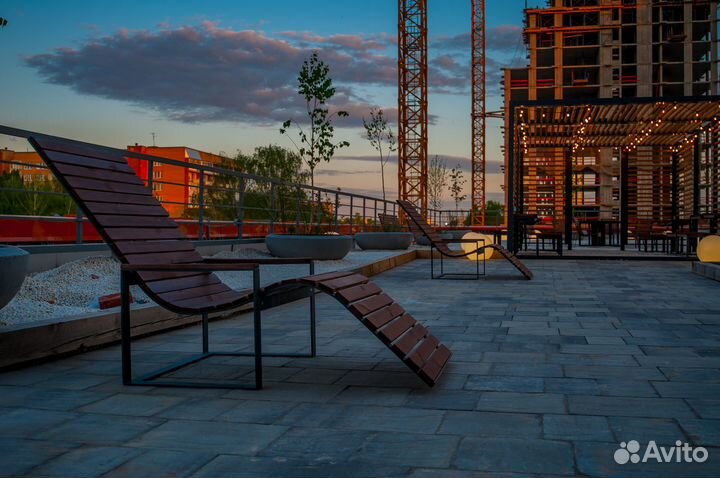 Аренда террасы в бц Парус, 200 м²