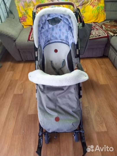 Детские санки коляска ника 7 8