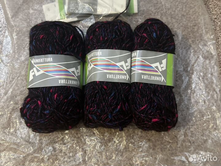 Пряжа разная