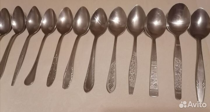 Ложки столовые нержавейка СССР
