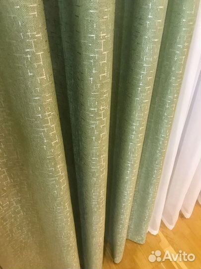 Шторы новые блэкаут лен