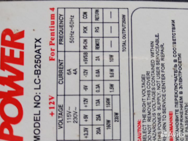 Блок питания для пк