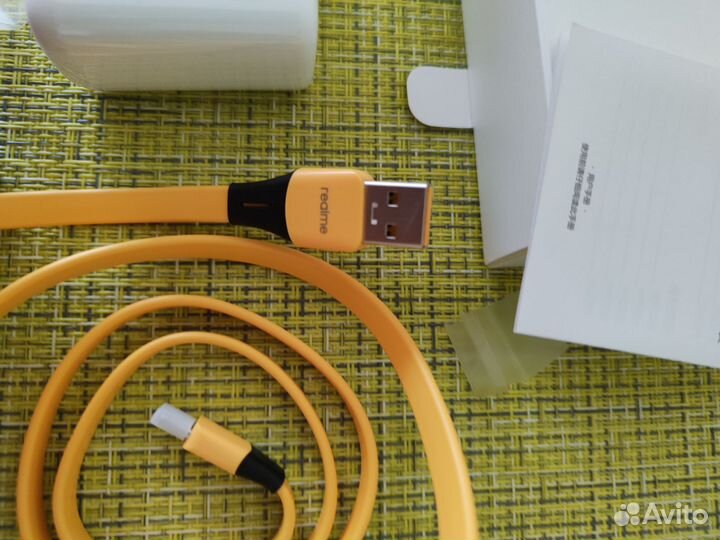 Оригинальное з/у Realme SuperDart Charge 65W