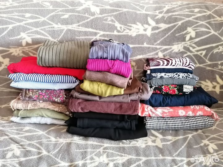 Вещи женские 28 единиц, размер 44 46 48 пакет