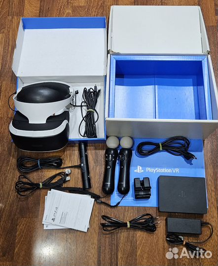 Шлем виртуальной реальности Sony VR ps4/ps5 Виар