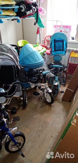 Новый велосипед -коляска с надувными колесами
