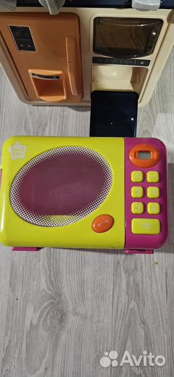 Детская кухня плита с микроволновкой