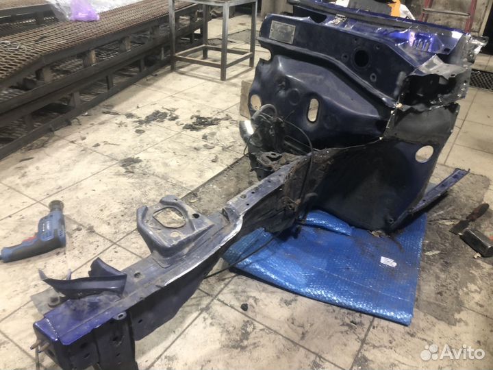 Лонжерон левый тойота королла ае100