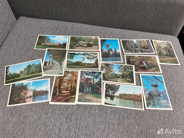 Набор открыток «Пушкин. Парки», Петрозаводск