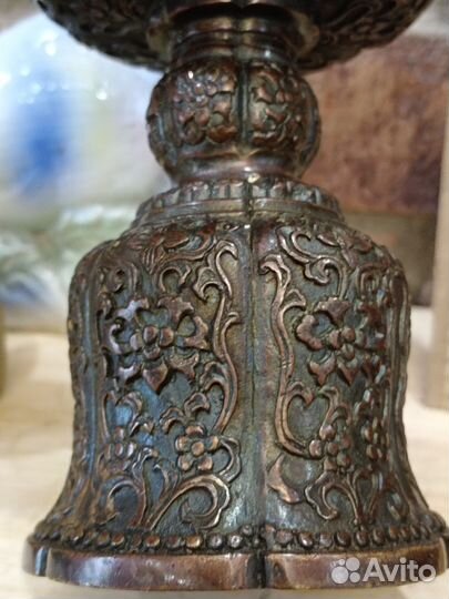Подсвечники Китай бронза