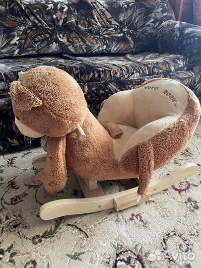 Качалка детская мишка