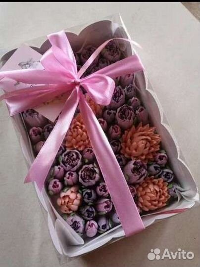 Зефирные цветы на 1 сентября