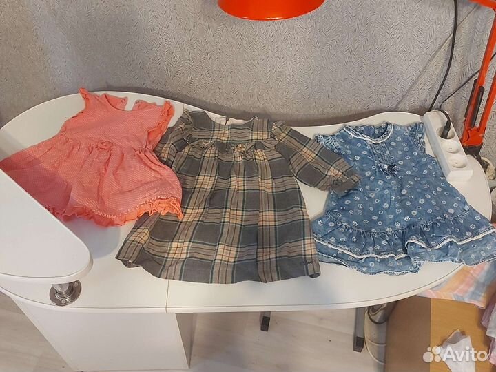 Вещи пакетом 6 мес-2 года для девочки