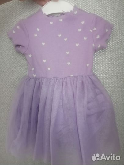 Платье для девочки 74 80