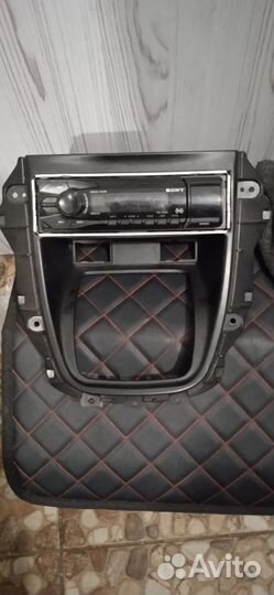 Рамка под магнитолу тайота Харриер