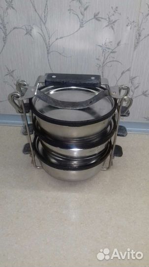 Термос для еды. Нержавейка. СССР