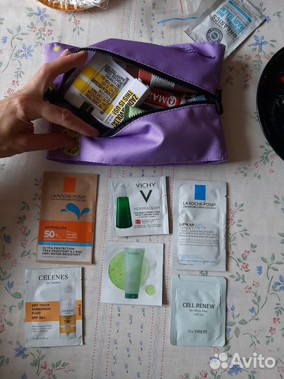 Косметичка и 28 пробников gold apple