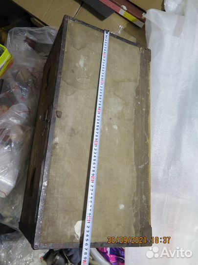 Дорожный сундук.спб конец XIX в Фабрика дорожных в