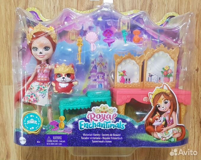 Enchantimals Карета Дракон Медведи Кролики