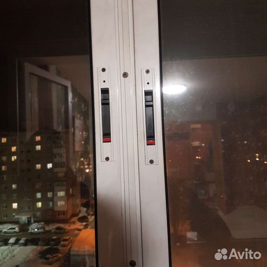 Алюминиевые окна на балкон бу