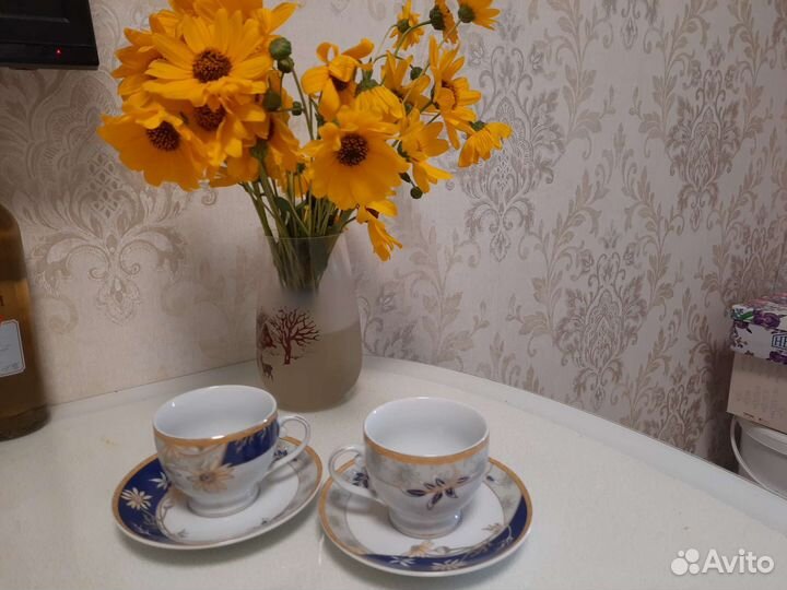 Чашка с блюдцем